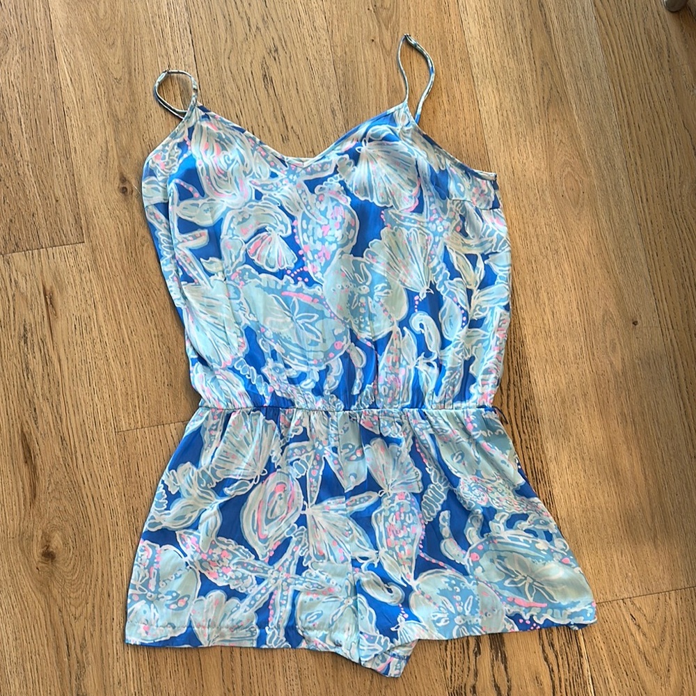 Floral Blue WOMENS One Piece